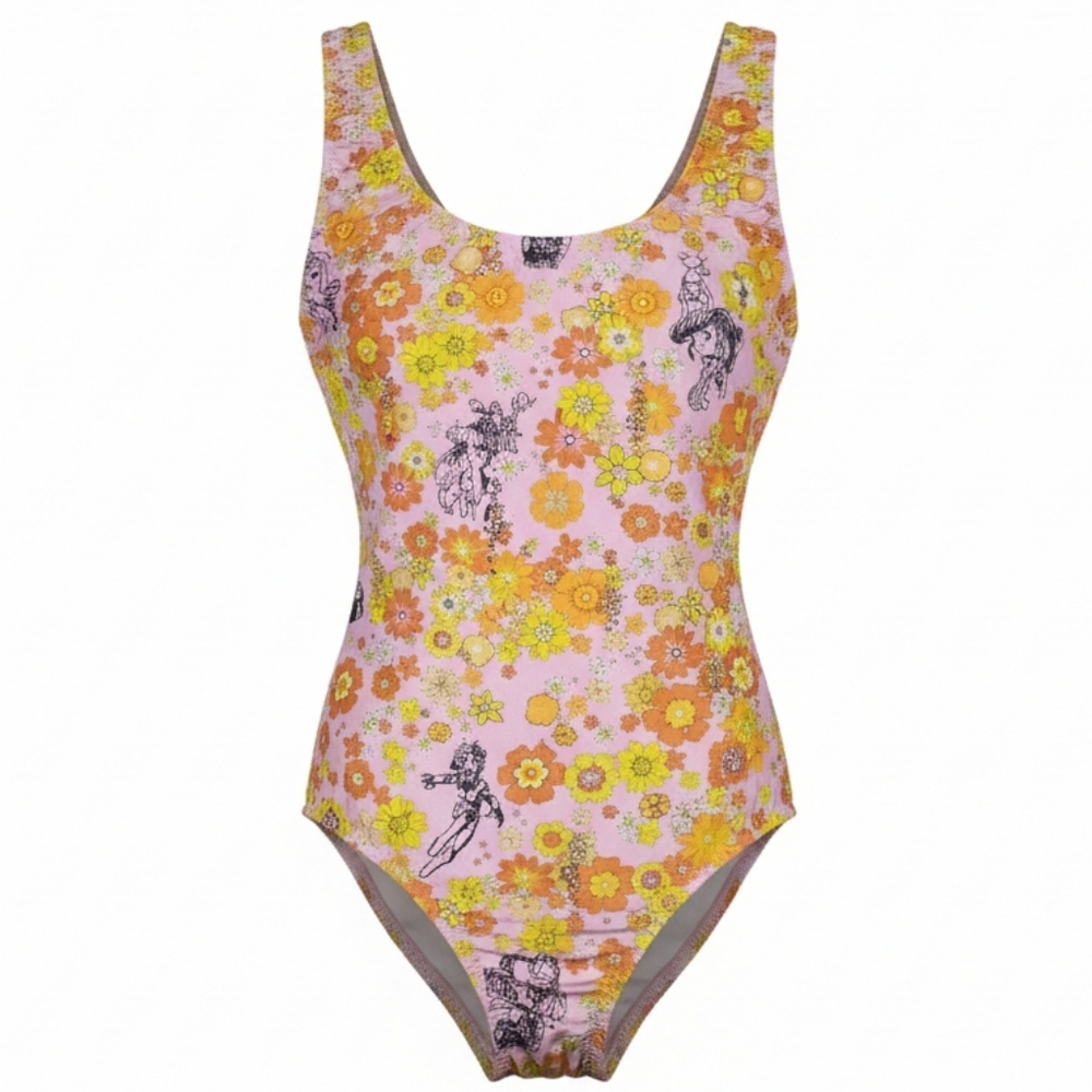 NWT Liberal Youth Ministry Dream Baby Women Swimsuit Sz S